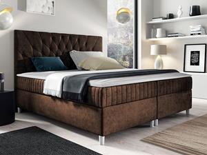 Mobistoxx Boxspring PRODIGY 160x200 cm bruin