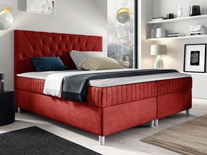 Mobistoxx Boxspring PRODIGY 160x200 cm rood