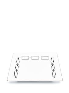 GINORI 1735 square-shape ceramic tray - Wit