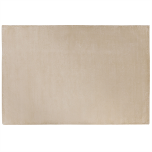 BELIANI Vloerkleed viscose beige 160 x 230 cm GESI II