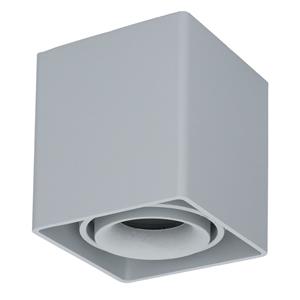 HOFTRONIC™ Dimbare LED opbouw plafondspot Esto GU10 Grijs IP20 kantelbaar excl. lichtbron