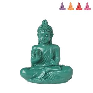 Xenos Mini boeddha - diverse kleuren - 5 cm