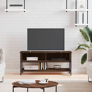 VidaXL Tv-meubel 100x35x45 cm bewerkt hout bruineikenkleurig