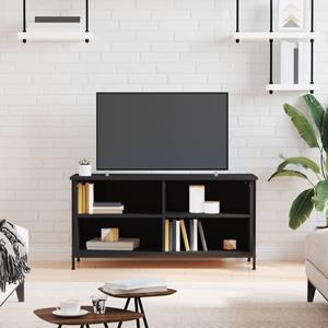 VidaXL Tv-meubel 100x40x50 cm bewerkt hout zwart