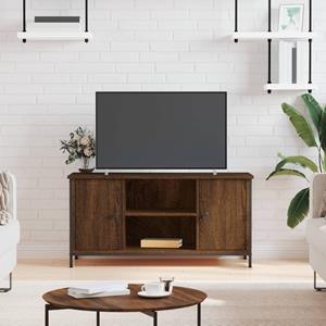 VidaXL Tv-meubel 100x40x50 cm bewerkt hout bruineikenkleurig