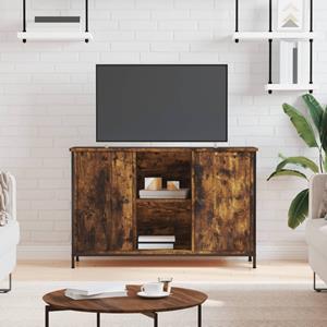 VidaXL Tv-meubel 100x35x65 cm bewerkt hout gerookt eikenkleurig