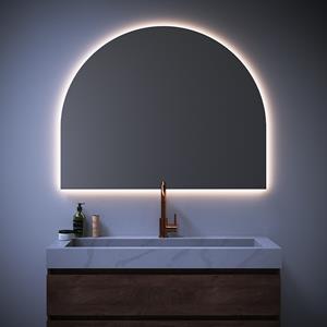 Sanituba Arch spiegel in boogvorm 120x95cm met verlichting
