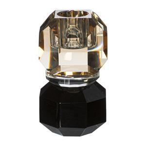 Xenos Dinerkaarshouder Kristal 2 Bol - glas - ø5,5x9 cm