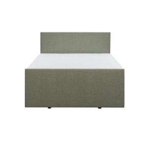 Leen Bakker Boxspring met voetbord Arendal - groen - 160x200 cm - slanke poot