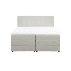 Leen Bakker Boxspring met opbergruimte Billund - ecru - 160x200 cm