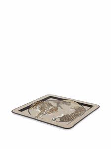 Dolce & Gabbana Dienblad met luipaardprint - Bruin