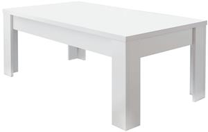 Pesaro Mobilia Salontafel SKY 122 cm breed mat wit