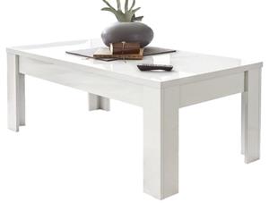 Pesaro Mobilia Salontafel Dama 122 cm breed in hoogglans wit