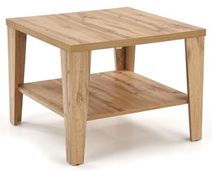 Home Style Vierkante salontafel Manta 70x54x70 cm breed in votan eiken