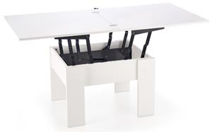 Home Style Uitklapbare salontafel Sefarin 80 tot 160 cm breed in wit