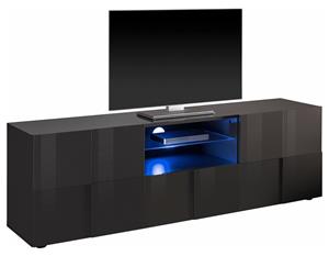 Pesaro Mobilia Tv-meubel Dama 181 cm breed - Hoogglans grijs