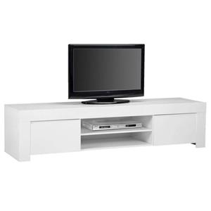 Pesaro Mobilia Tv-meubel Amalfi 190 cm breed in hoogglans wit
