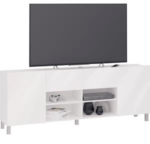 FD Furniture Tv-Meubel Brighton XL 182 cm breed wit