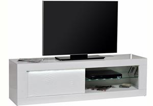 Ameubelment Tv-meubel Karma 170 cm breed - Hoogglans wit