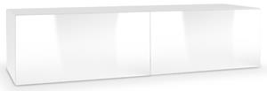 Home Style Tv-wandmeubel Livo 160 cm breed in wit met hoogglans wit