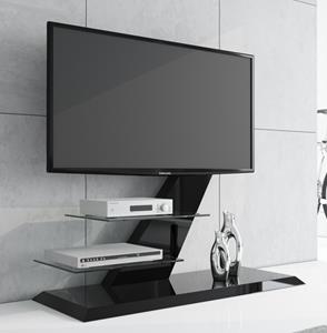 Hubertus Meble Tv-meubel Vento 110 cm breed - Hoogglans Zwart