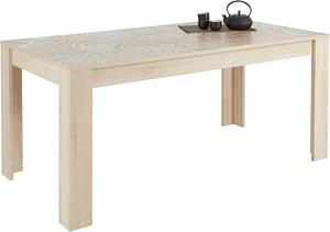 Pesaro Mobilia Eettafel Miro 180 cm breed in sonoma eiken