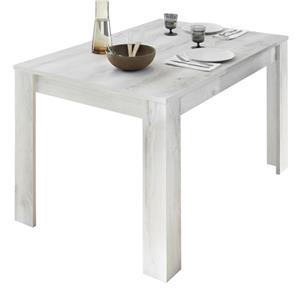 Pesaro Mobilia Eettafel Urbino 180 cm breed in grenen wit