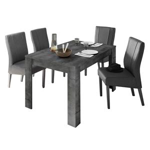 Pesaro Mobilia Eettafel Urbino 180 cm breed in oxid