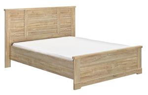 Gamillo Furniture Tweepersoonsbed Thelma 200x200 cm bruin