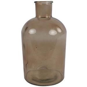 Countryfield Vaas - lichtbruin - glas - apotheker fles - D17 x H31 cm