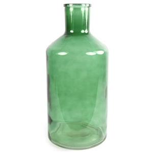 Countryfield Vaas - mintgroen - glas - XXL fles - D24 x H51 cm