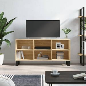 VidaXL Tv-meubel 103,5x30x50 cm bewerkt hout sonoma eikenkleurig