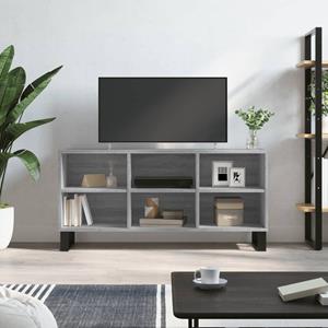 VidaXL Tv-meubel 103,5x30x50 cm bewerkt hout grijs sonoma eikenkleurig