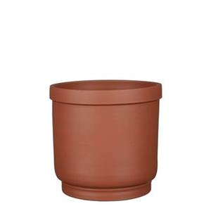 Mica Decorations Riva Bloempot - 22x22x20 cm - Terracotta - Terra