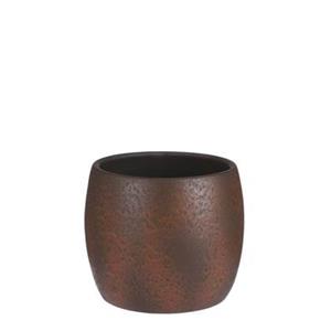 Mica Decorations Lester Bloempot - 24x24x22 cm - Terracotta - Roest