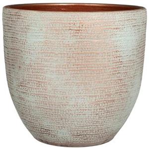 Mica Decorations Plantenpot - terracotta - koper - D39-H36 cm