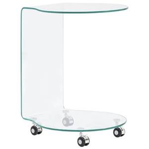 VidaXL Salontafel 45x40x58 cm gehard glas