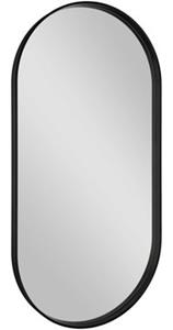 Sapho Avona spiegel ovaal 50x100cm zwart mat