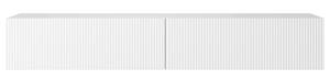 Selsey - Veldio - TV-Lowboard stehend Weiß, mit gefräster Front, 175 cm breit