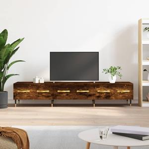 VidaXL Tv-meubel 150x36x30 cm bewerkt hout gerookt eikenkleurig