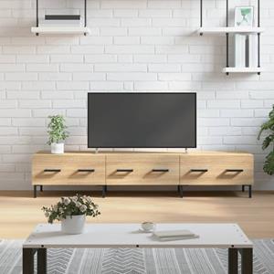 VidaXL Tv-meubel 150x36x30 cm bewerkt hout sonoma eikenkleurig