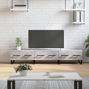 VidaXL Tv-meubel 150x36x30 cm bewerkt hout betongrijs
