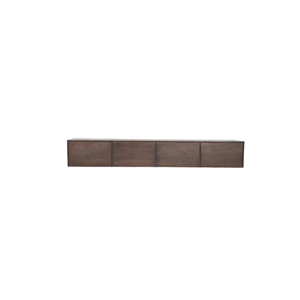 Starfurn Zwevend tv meubel Vision Walnut | 240 cm|STF-2811