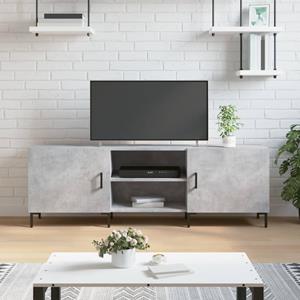 VidaXL Tv-meubel 150x30x50 cm bewerkt hout betongrijs