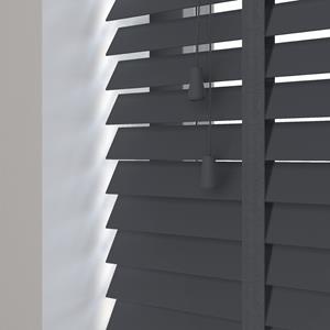 Decora Sunwood PVC jaloezie met ladderband - antraciet