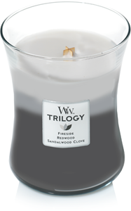 WoodWick WW Trilogy Warm Woods Medium Candle - 