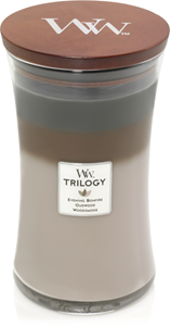 WoodWick WW Trilogy Cozy Cabin Large Candle - 