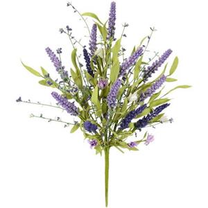 I.GE.A. Kunstblume "Lavendel Busch", Künstliche Blumen Lavendelbusch Künstlicher Lavendelstrauß
