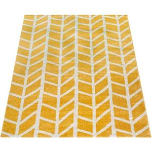 Teppich Pattern 120, Paco Home, rechteckig, Höhe: 15 mm, Kurzflor, modernes geometrisches Design