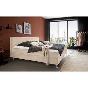 ATLANTIC home collection Boxspring Edison inclusief bonell-binnenveringsmatras en topmatras